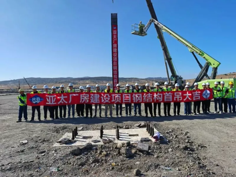 Başarılı İlk Kaldırma! Asya Pasifik Fas Projesi Eihe Steel Tarafından Üstlenildi