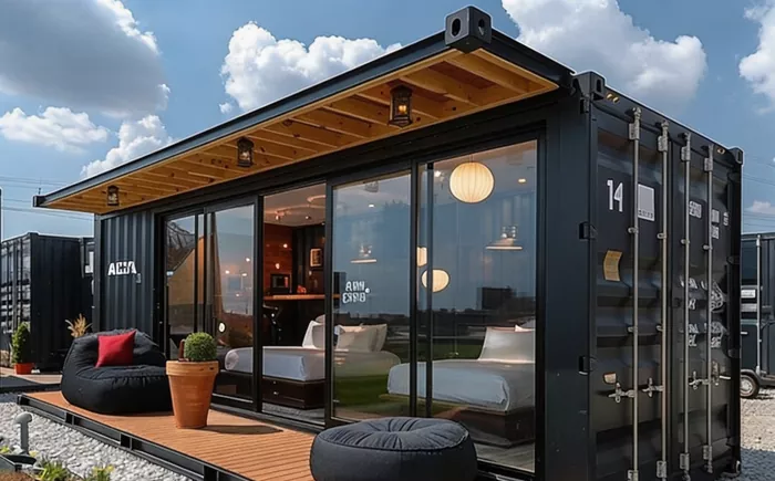Yeşil Prefabrik Ev
