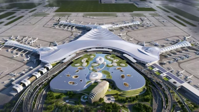 Yeşil Prefabrik Terminal Binası