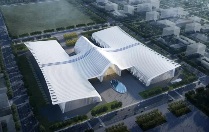 Steel Structure Airport Satellite Concourse