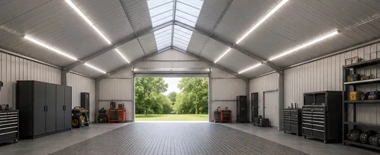 Light Gauge Steel Structure Garage Construction
