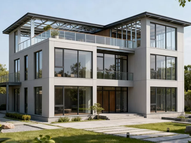 Çok Katlı Hafif Çelik Yapı Evi
