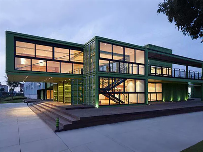 Prefabrik Hafif Çelik Modüler Villa Ev Binası