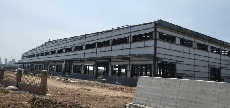 Prefabrik Modüler Çelik Çerçeve Lojistik Depo İnşaatı