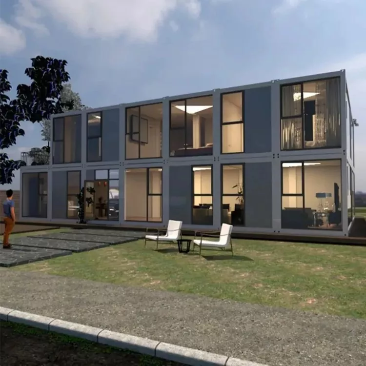 Prefabrik Konteyner Entegre Çelik Ev
