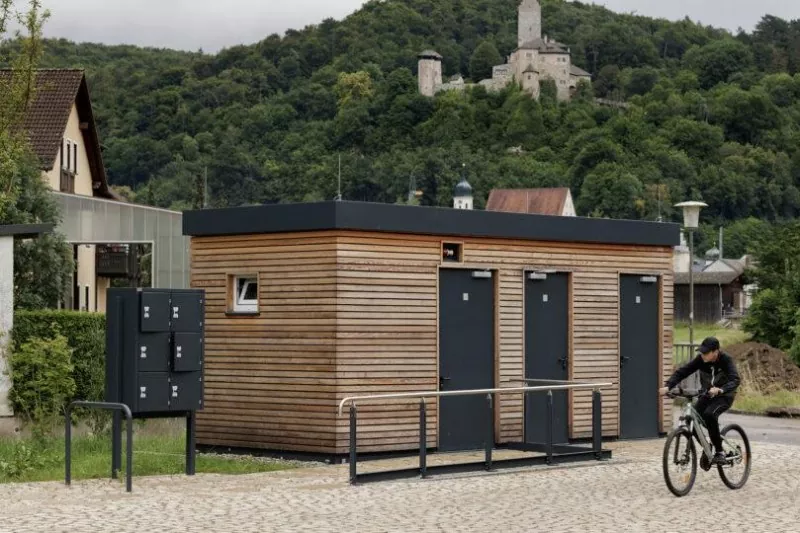 Prefabrik Çelik Umumi Tuvalet İnşaatı
