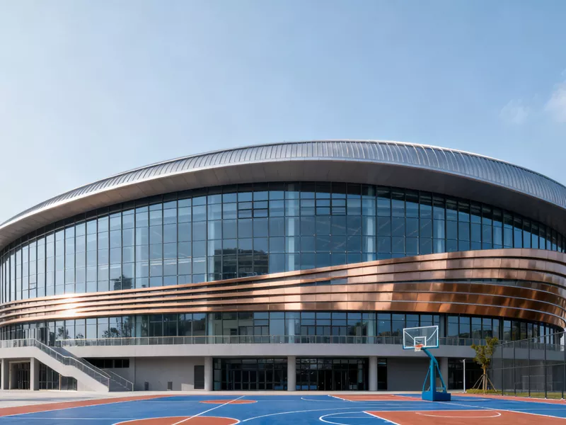 Prefabrik Çelik Yapı Basketbol Sahası