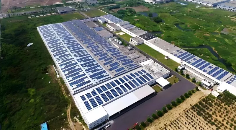 PV-Entegre Depo Çelik Konstrüksiyonu