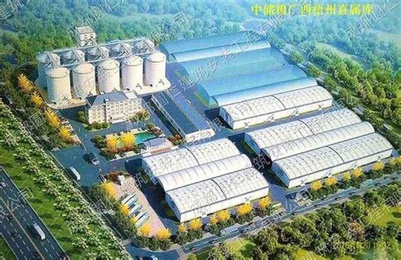Çelik Yapı Tahıl Depolama Deposu