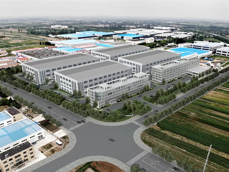Çelik Yapı Endüstri Parkı Büyük Ölçekli Prefabrik Bina