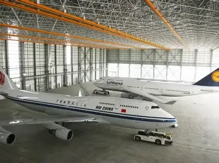 Çelik Yapı Bakım Hangarı