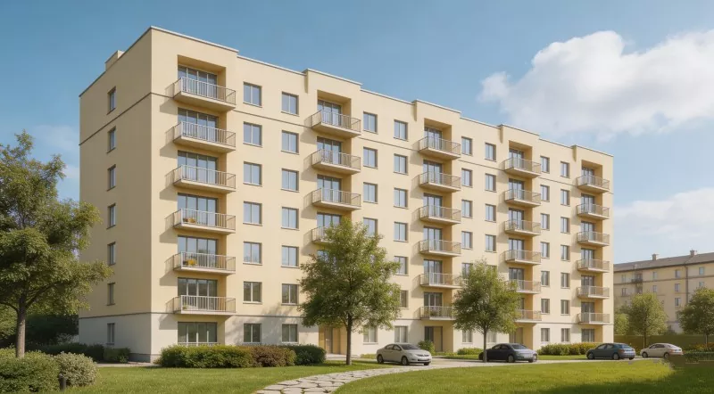 Çelik Yapı Öğretmen Apartmanı